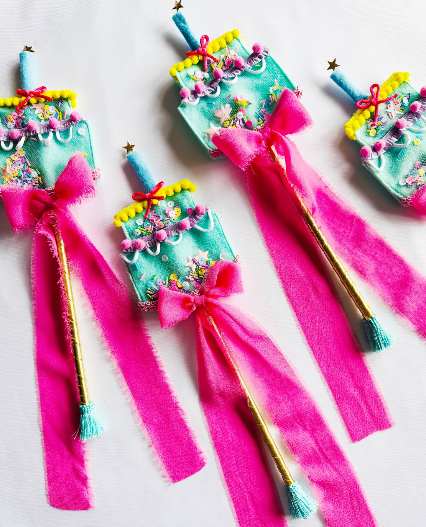 Birthday Cake Sprinkle Celebration Party Wand